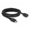 Cavo di prolunga DisplayPort 1.2 DeLOCK 4K 60 Hz 5 m