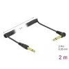 Cavo audio DeLOCK 85939 2m 6,35mm nero