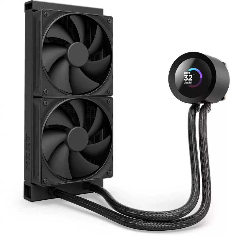 NZXT Kraken Plus 240 dissipatore a liquido all-in-one per processore 12 cm nero