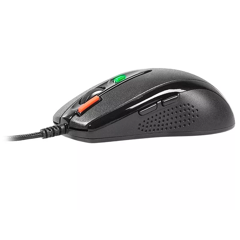 Mouse gaming A4Tech X-7120 USB Type-A ambidestro 2000 DPI, 3 ms, con filo, nero
