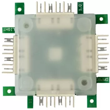 Blocco luminoso LED RGB ALLNET BrickRknowledge trasparente confezione da 10
