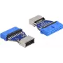 DeLOCK adattatore USB femmina su femmina interna Type-E Key A 20 pin