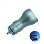 Caricabatterie USB 3.0 + Type-C: 12-24V, 36W, QC3.0 + PD