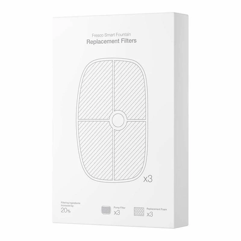 Filtro spugna di ricambio per Petoneer PN-120001-01 – confezione da 3 per acquari/pompe dell'acqua