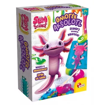 Handsqueezer Liscianigiochi Slumi Science Axolotl modello 304-PL110322 per gioco educativo