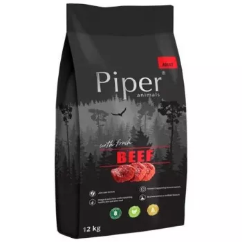 DOLINA NOTECI Piper Animals con manzo - crocchette per cani - 12 kg