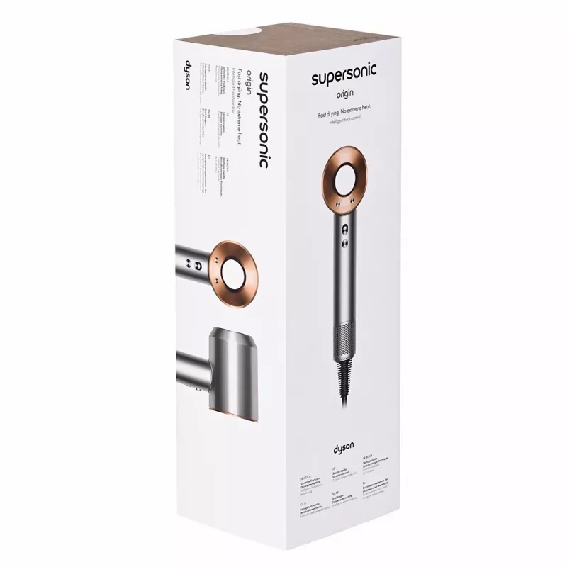 Dyson Supersonic Origin asciugacapelli 1600 W rame, nichel