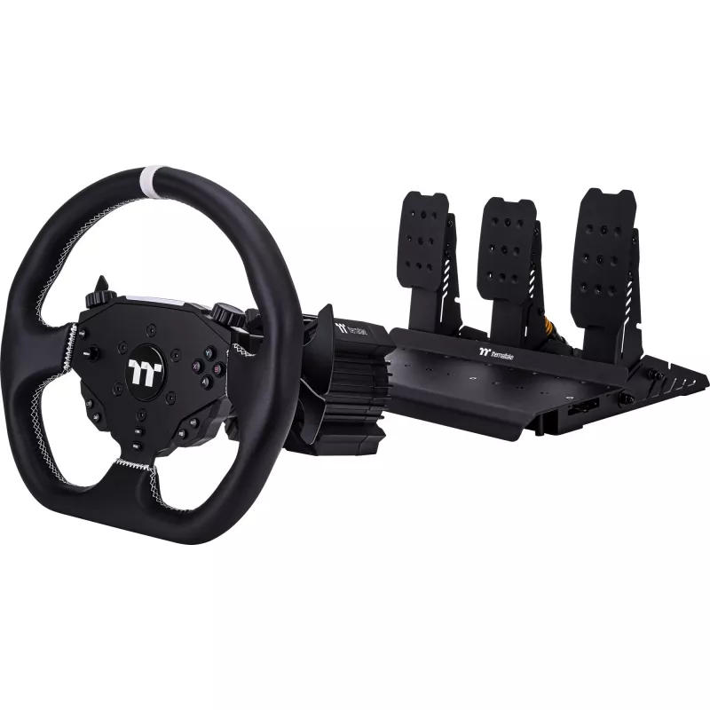 G6 Direct Drive Racing Wheel con bundle pedali, set simulatori nero
