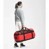 The North Face Base Camp Duffel L Borsa da viaggio 95 L poliestere nero, rosso