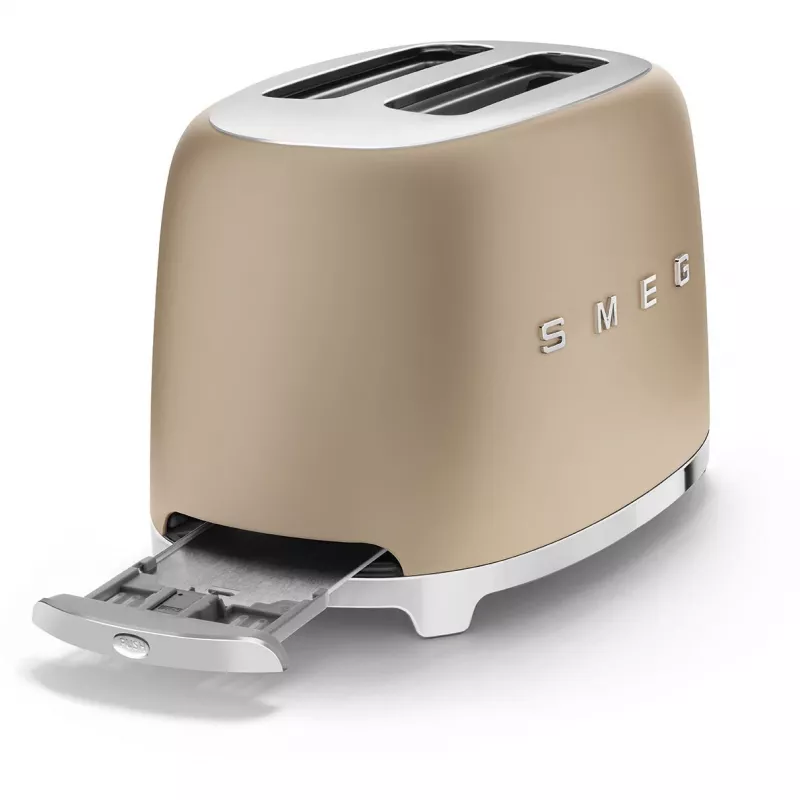 Tostapane Smeg 50's Style TSF01CHMEU 2 fette oro 950W