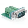 Connettore D-Sub DeLOCK 65269 verde argento