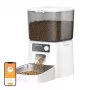 Distributore automatico di cibo Oneisall PFD001 Pro bianco — capacità 4L, alimentazione programmabile