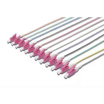 Pigtail in fibra ottica Digitus LC OM4 50/125 µ simplex 2m