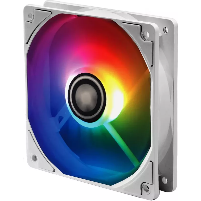 Ventola per case da 120 mm XILENCE Performance A+ XF064 con cuscinetto fluidodinamico, 500–1500 U/min, bianco