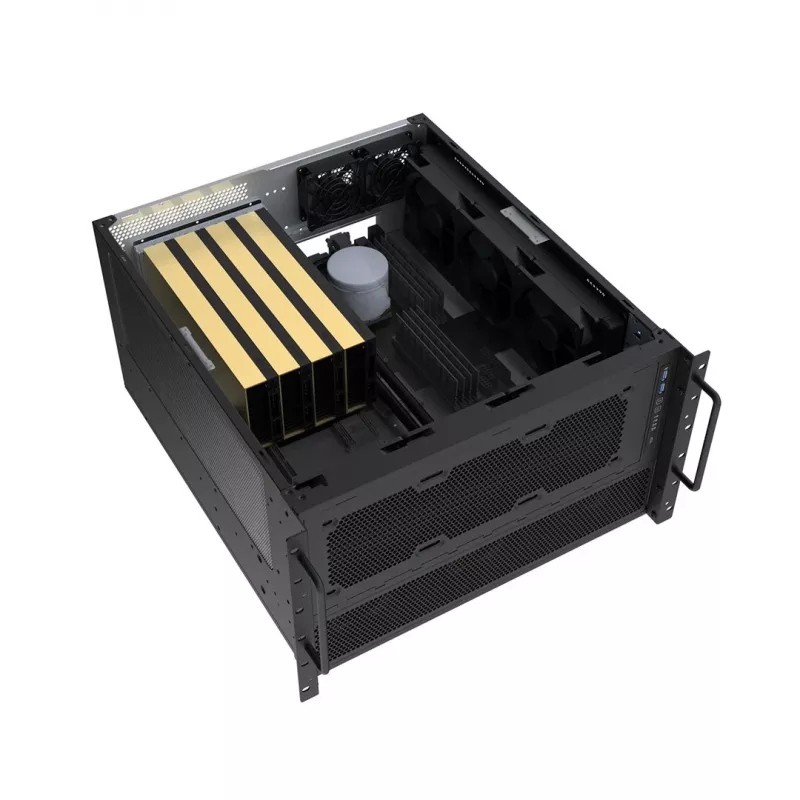 Case per computer SilverStone SST-RM600 ATX nero
