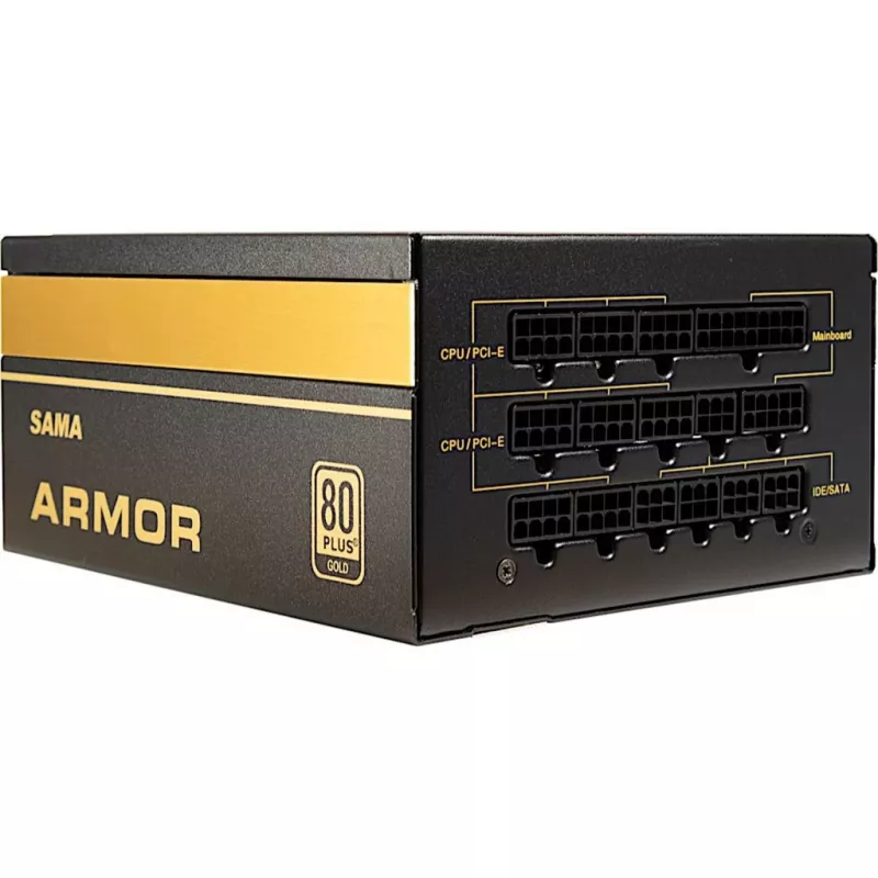 SAMA FTX-850-B ARMOR 850W, alimentatore per PC nero, 4x PCIe, cable management, 850 Watt