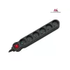 Prolunga Maclean MCE187 3m 6 prese AC uso interno nero