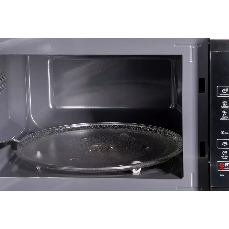 Microonde Sharp YC-MS252AE-B, a libera installazione 25 L, 900 W, comandi touch, 11 livelli di potenza, sicurezza bambini, funzione ECO, nero