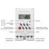 Timer elettronico per guida DIN QOLTEC PC0629 — alimentazione 24V, uscita 16A