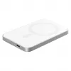 Powerbank RealPower PB-5000 MAG argento 5.000 mAh