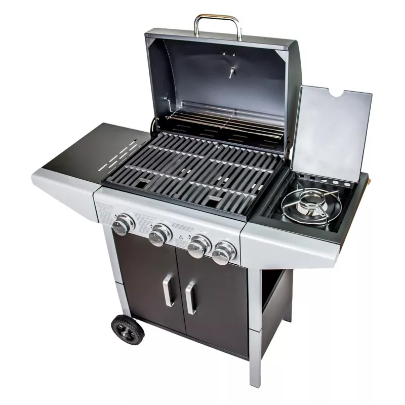 Barbecue a gas Ravanson GO-3 — barbecue a gas compatto, modello GO-3