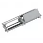 Bachmann CONI DUO telaio di montaggio 911.026 6 prese 2x tripla grigio argento
