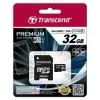 MEMORY MICRO SDHC 32GB CON ADATTATORE/CLASS10 TS32GUSDU1 TRANSCEND