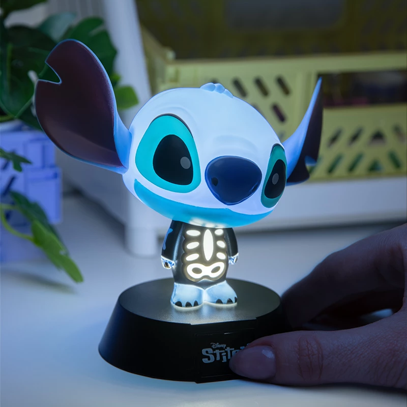 Lampada da tavolo Paladone Stitch Skeleton Icon Light – luce notturna a figura