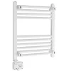 Termoarredo elettrico LED per bagno | AD 7823 | radiatore | 400 W | bianco | IP24