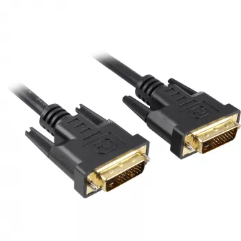 Cavo DVI-D > DVI-D (nero, 5 metri, Dual Link, 24+1)