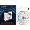 Lian Li UNI FAN TL Wireless 12RTL1W1W ventola per case, ARGB, PWM, Reverse Blade, 120 mm, bianco