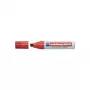 Pennarello indelebile Edding 800 — rosso, punta a scalpello 4–12 mm