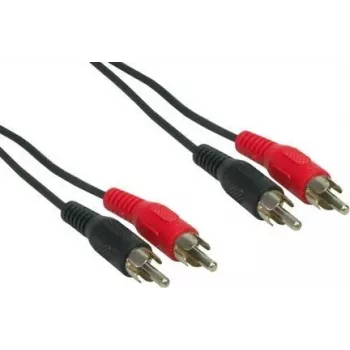 Cavo audio e+p B 33/5 5 m 2 x RCA nero