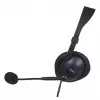 Headset gaming binaurale con filo IBOX W1MV — over-ear, 3,5 mm, cavo 2 m, microfono ad archetto