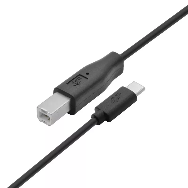 Cavo USB A a B TB 1,8 m — nero, per stampante