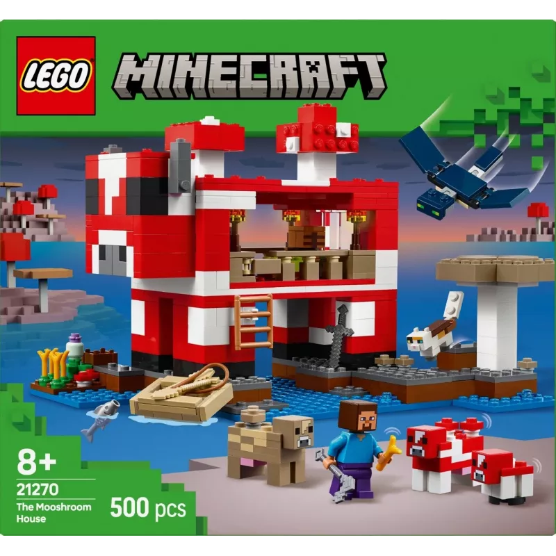 LEGO MINECRAFT 21270 La casa dei mooshroom