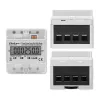 Contatore di energia elettronico trifase QOLTEC 50900 400V LCD 4P
