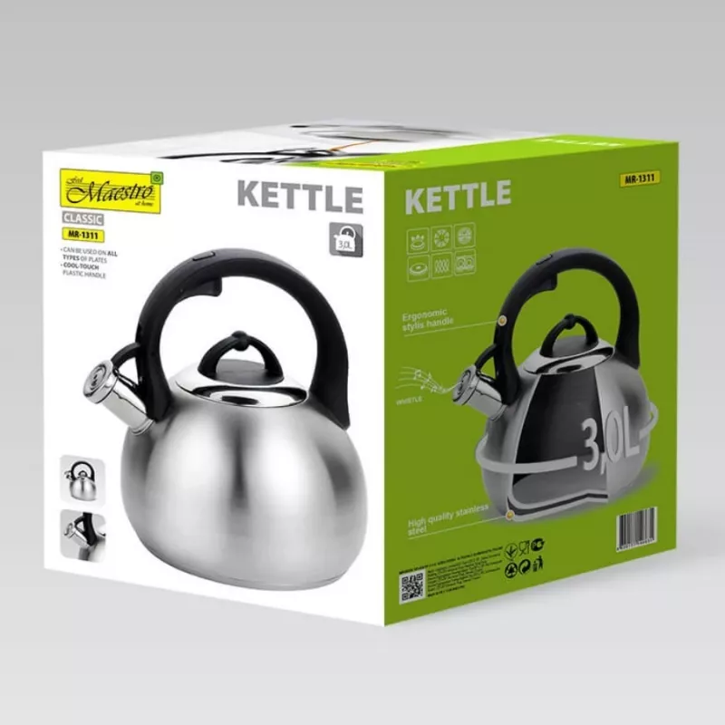 Bollitore Maestro MR-1311 3,0 L acciaio inox