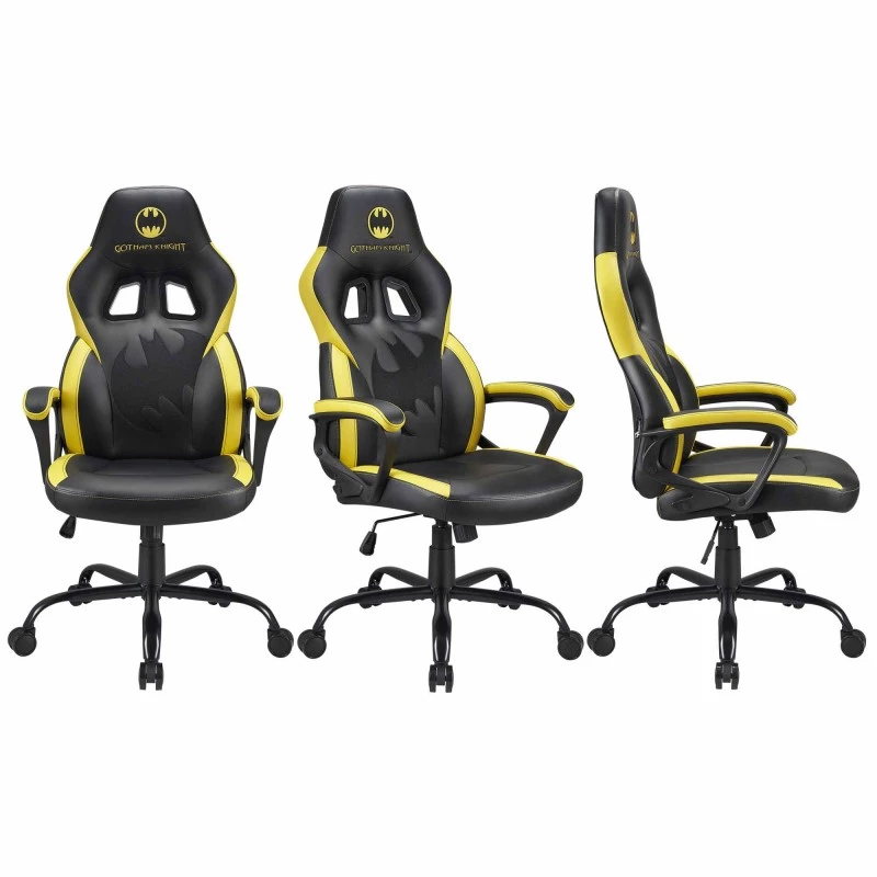 Sedia gaming PC Subsonic SA5642-B1 seduta imbottita nero giallo 120 kg