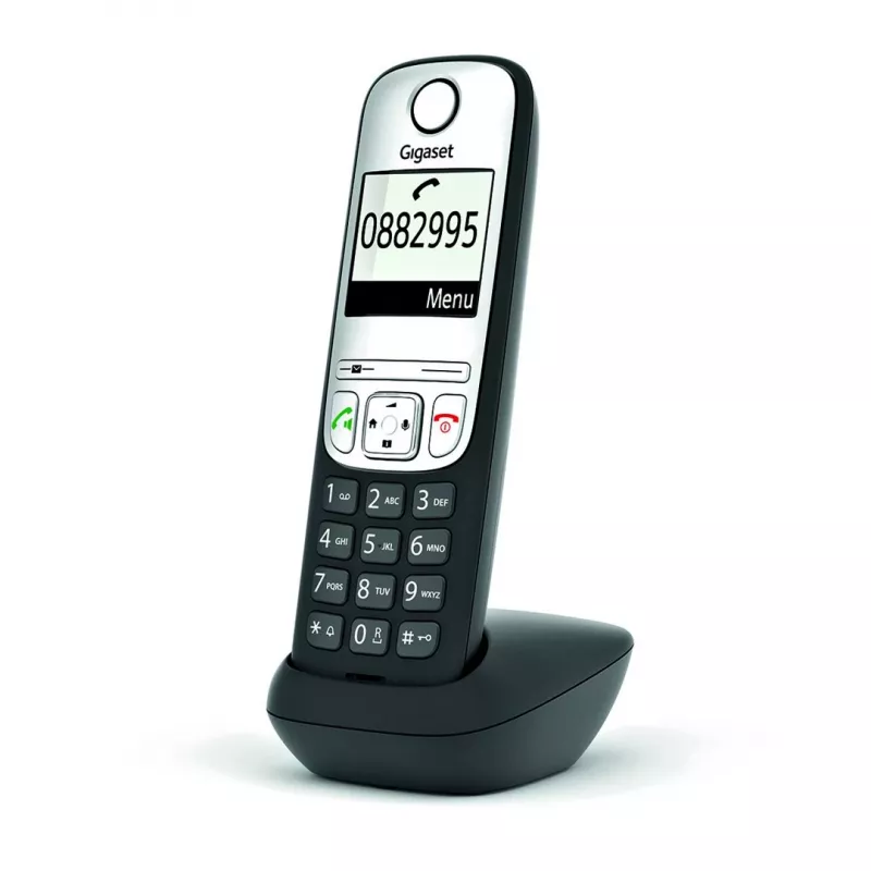 Telefono analogico/DECT Gigaset A690HX identificazione chiamante nero, argento