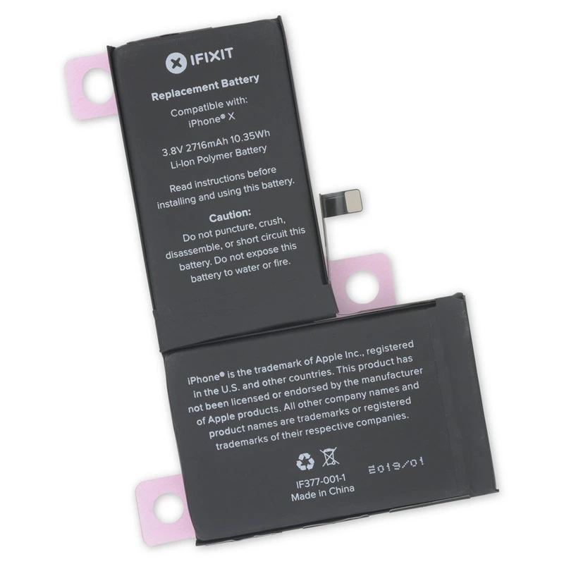 Kit di riparazione batteria iFixit iPhone X