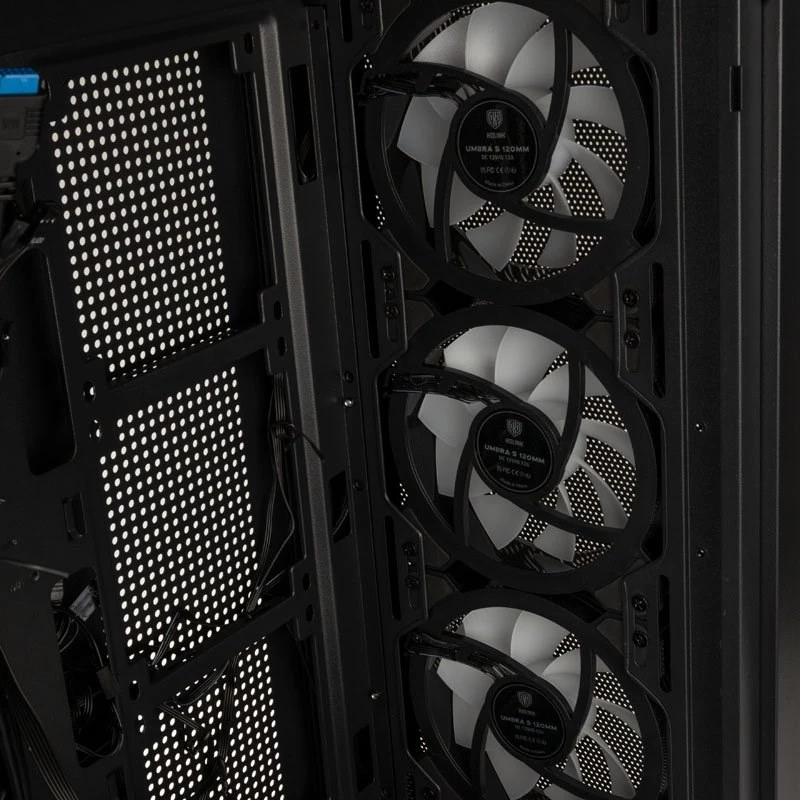 Case per computer Kolink UNITY MESHBAY ARGB Midi Tower nero