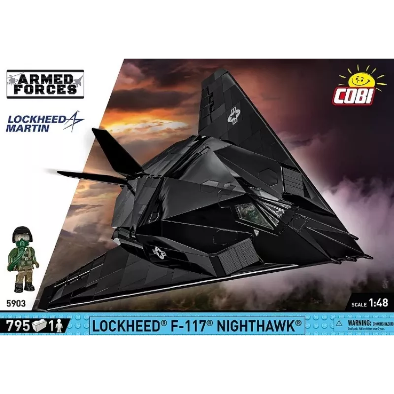 Kit di montaggio Lockheed F-117 Nighthawk (scala 1:48)