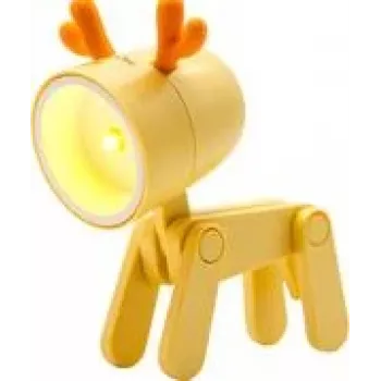 Lampada da tavolo LED RealPower 486315 arancione giallo 1 lampadina batteria