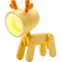 Lampada da tavolo LED RealPower 486315 arancione giallo 1 lampadina batteria