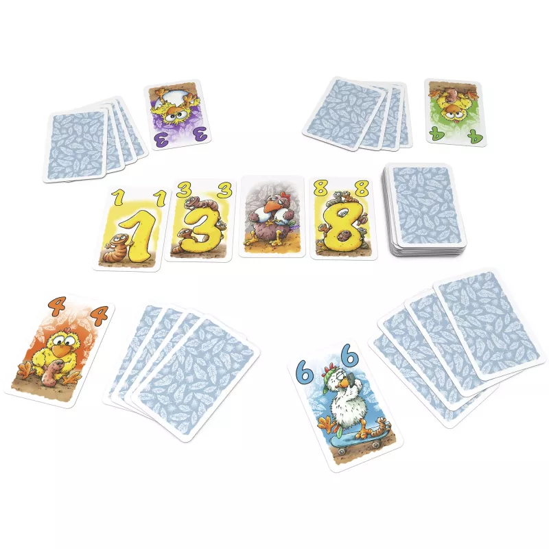 Gigi Gacker, gioco di carte