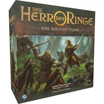 Asmodee Il Signore degli Anelli: Viaggio nella Terra di Mezzo, gioco da tavolo