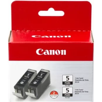 Cartuccia d'inchiostro Canon PGI-5BK originale inchiostro pigmentato nero confezione multipla