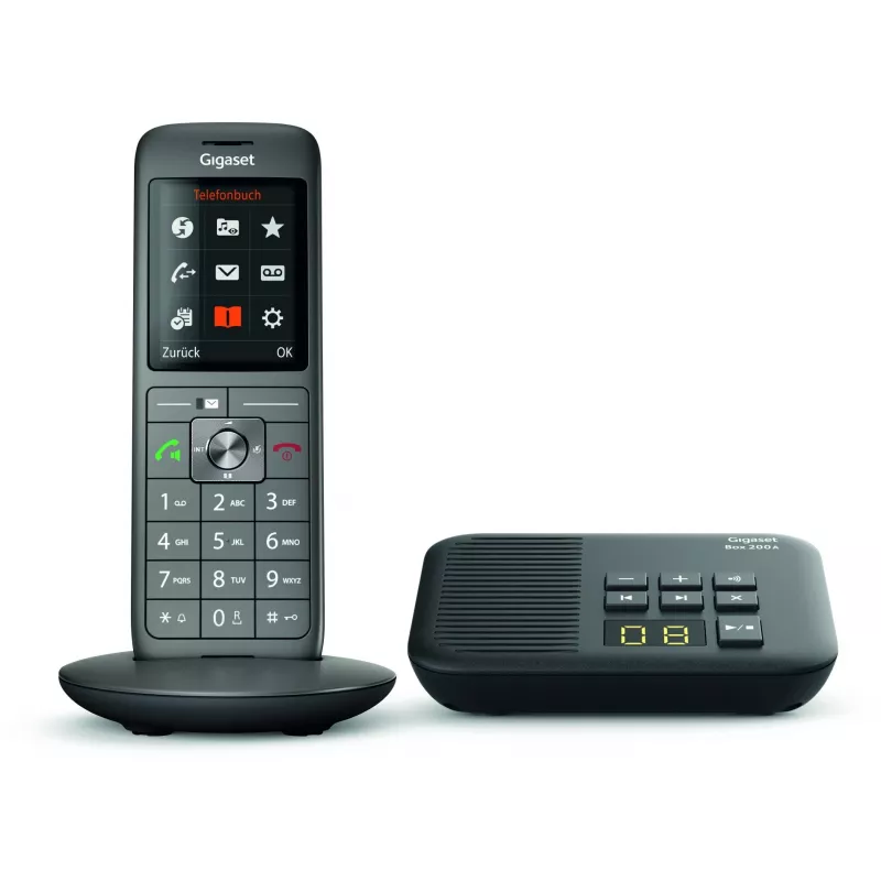 Telefono DECT Gigaset CL660A antracite nero