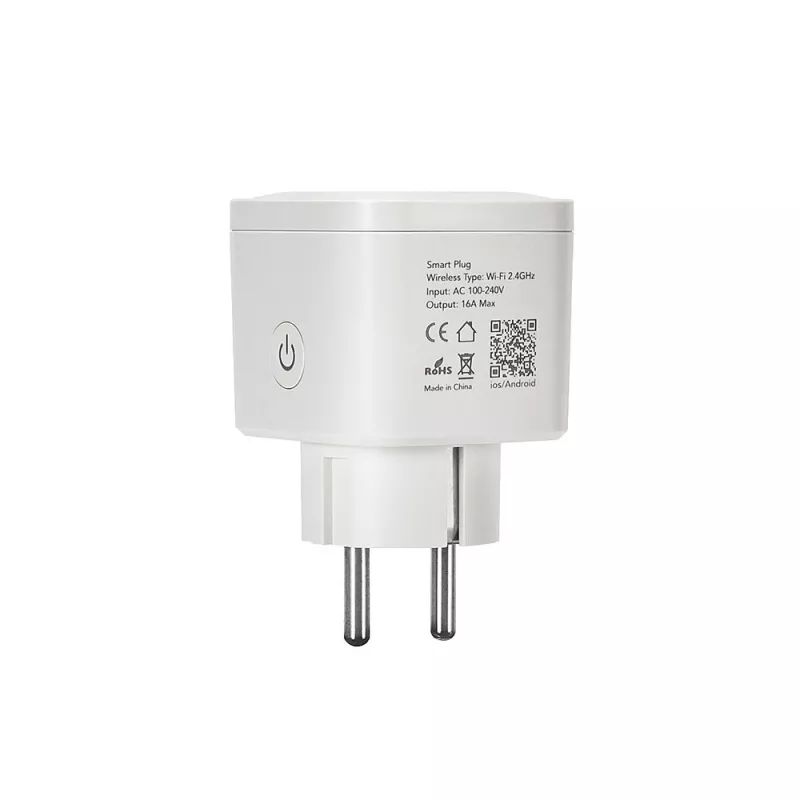 Presa smart MaxCom 3680 W senza fili per interni bianco
